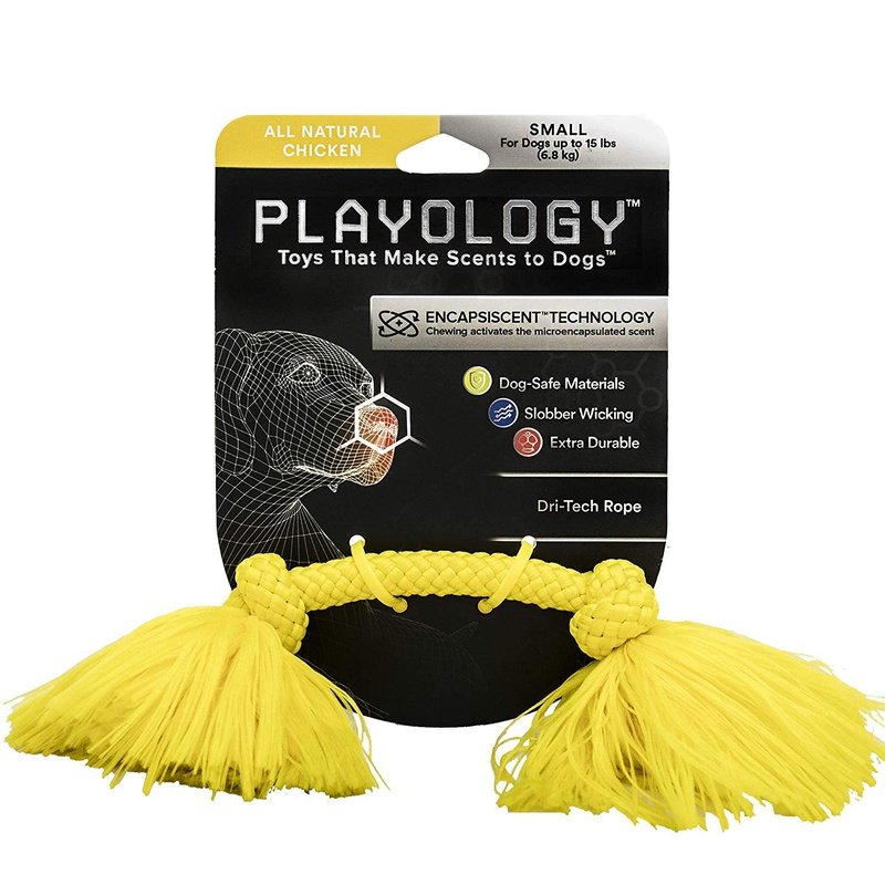 Playology Dri Tech Scented Rope Toy Edmonton Dog Toy Poochie