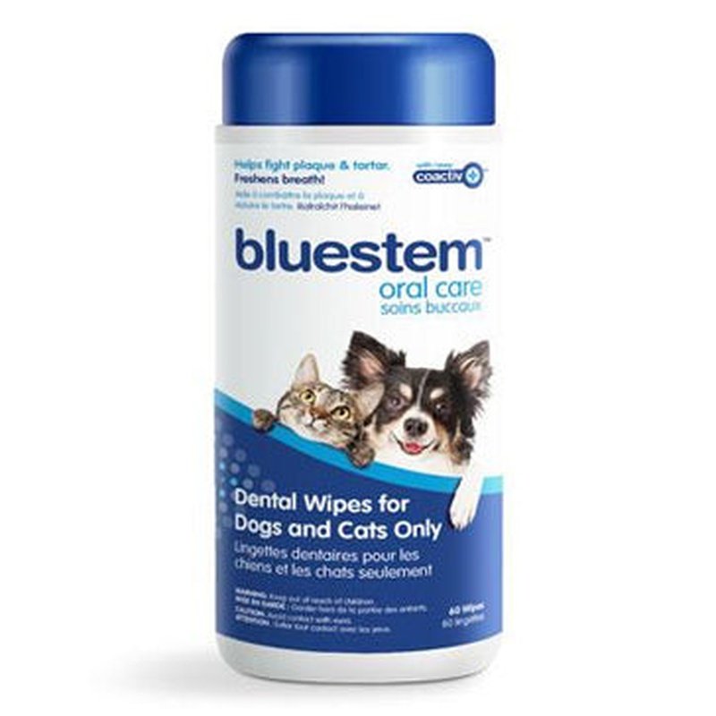 Blueste Dental Wipes for Dogs and Cats