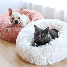 Donut Soft Fuzzy Comfy Bed - multiple sizes & colors