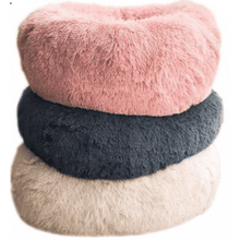 Donut Soft Fuzzy Comfy Bed - multiple sizes & colors