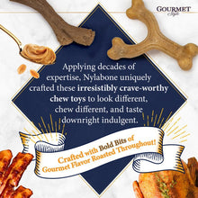 Nylabone Gourmet Style Chew Peanut Butter