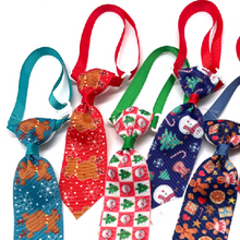 Assorted Christmas Ties for Small Dog or Cat