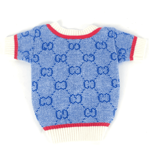 Designer Cardigan Style Sweater in Blue