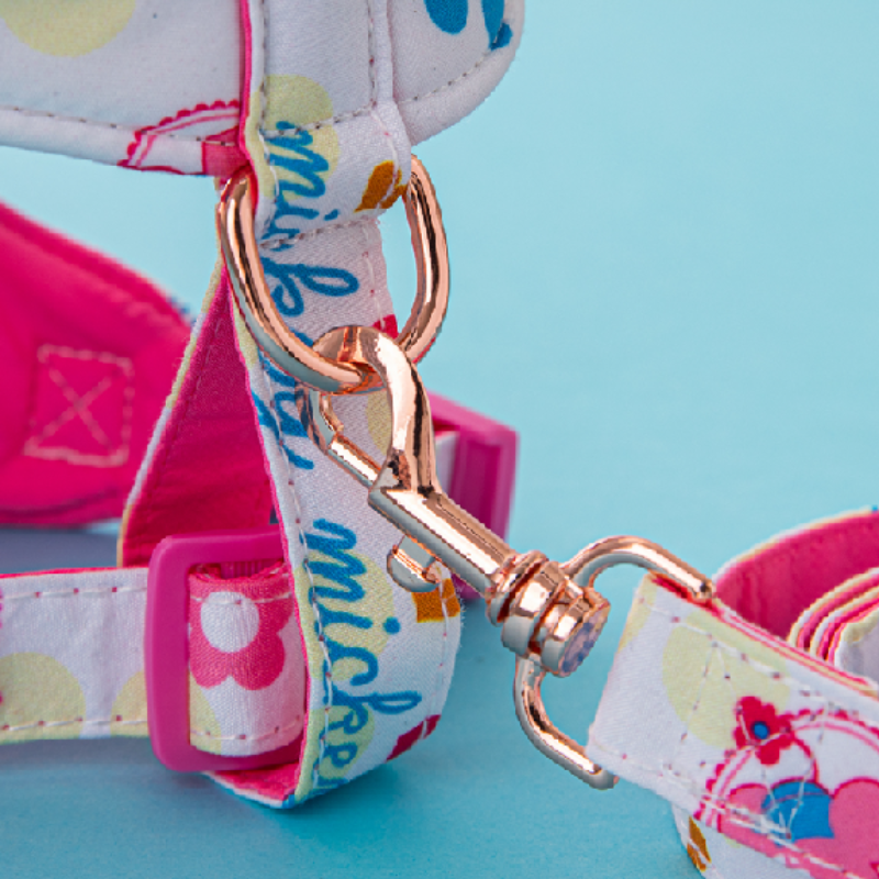 Mickey Minnie Mouse Harness Leash Set Poochie Moochie Pet Store