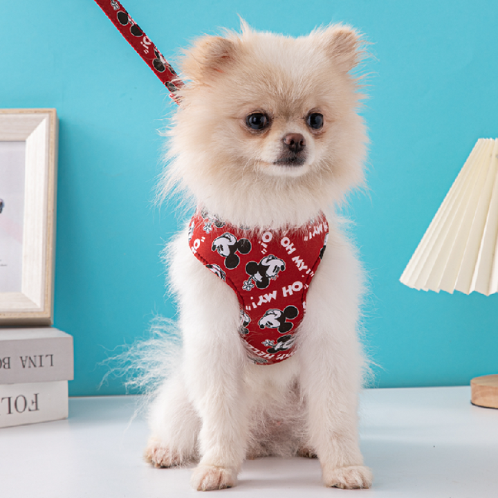 Mickey Minnie Mouse Harness Leash Set Poochie Moochie Pet Store West Edmonton