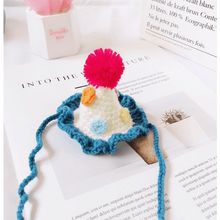 Hand Knit Mad Hatter Party Hat