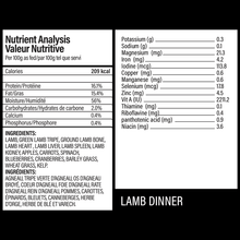Lamb Dinner Carton 4LB