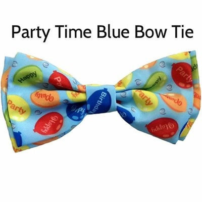 Party Time Bow Tie in Blue