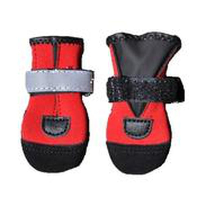 Pawsh Pad Paw Protectors - Boots in 7 Sizes - Black or Red