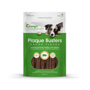 Crumps Natural Dog Plaque Buster with Bacon