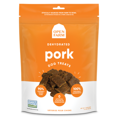 Open Farm Dehydrated Pork Treats 4.5 oz