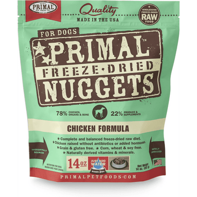 Primal Dog Freeze Dried Chicken - 2 sizes