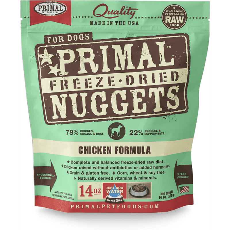 Primal Dog Freeze Dried Chicken - 2 sizes