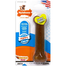 Nylabone Puppy Teething Chew Toy Chicken Flavored - 3 sizes