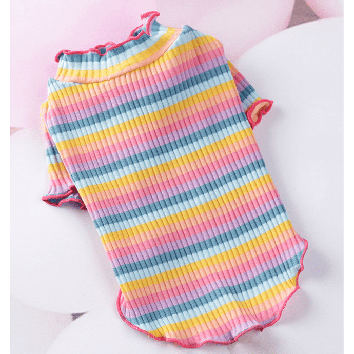 Ribbed Striped Sweater