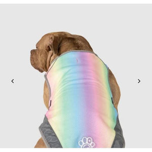 Canada Pooch Cooling Vest Rainbow