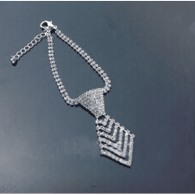 Rhinestone Tie
