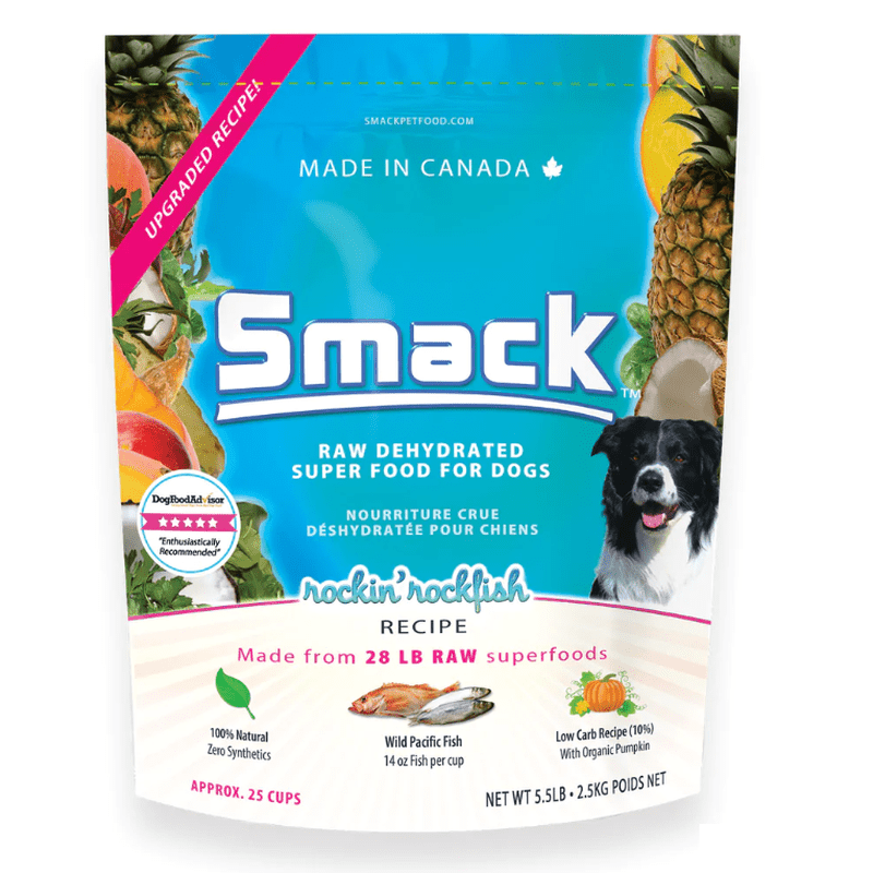 Smack Rockin' Rockfish Dog Food 210g