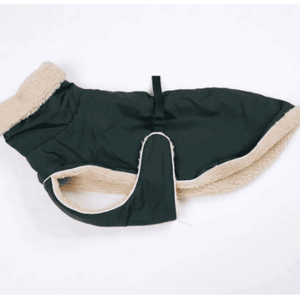 Sherpa Lined Adjustable Jacket Green