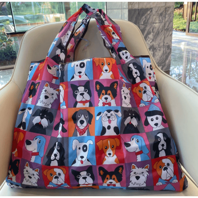 Shopping Bag Colorful Multidog