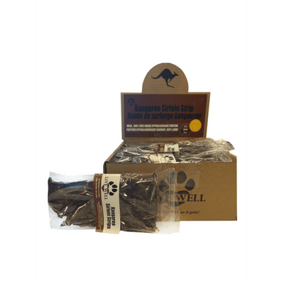 Live Well Kangaroo Sirloin Strips 30g