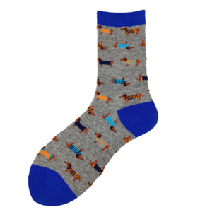 Women's Tall Socks with Weiner Dogs