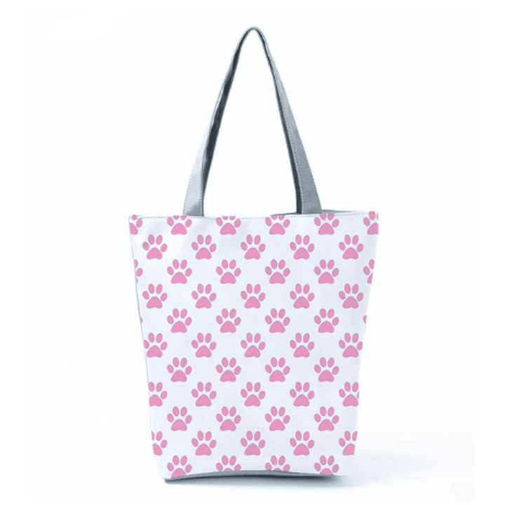 Dog Themed Canvas Totes