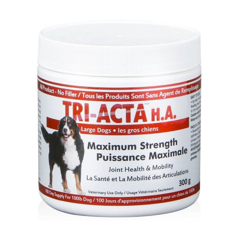 Tri-Acta HA Maximum Strength Large Dog Joint Formula 300g