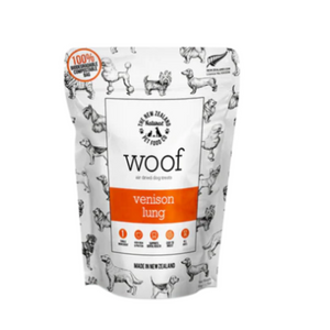 NZ Natural Pet Food Co. Woof Venison Lung Treats 50g