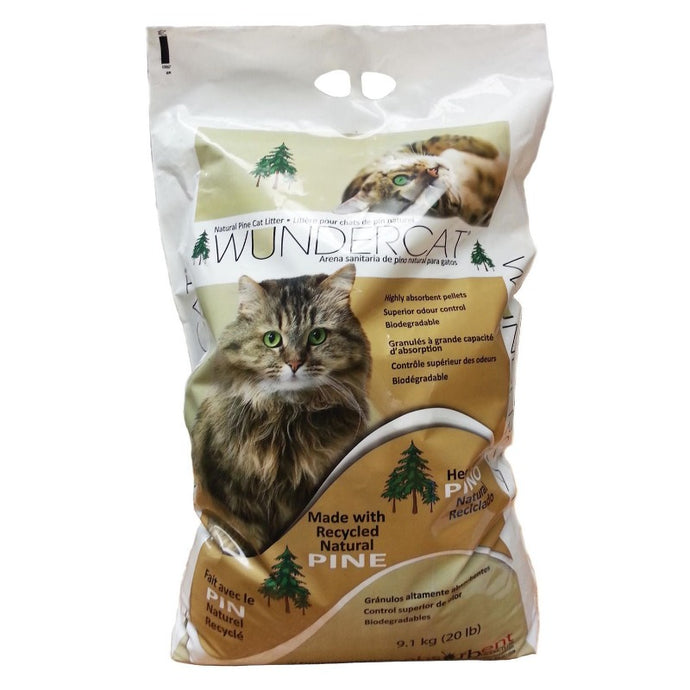 Wundercat Pine Pellets Cat Litter 9kg